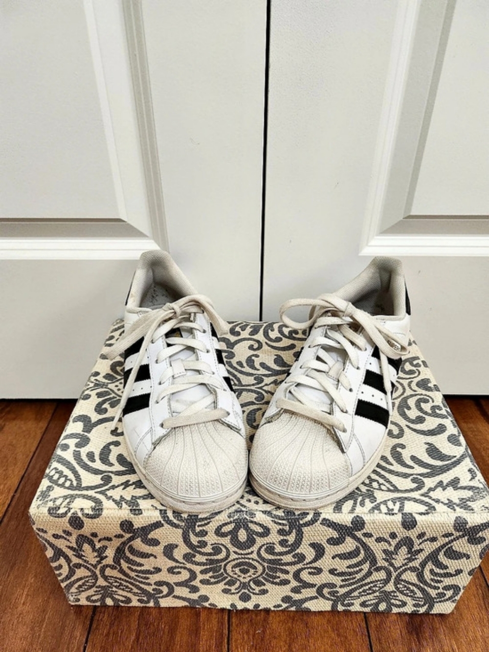Adidas Superstar Sneakers White Black US 7.5